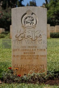 BEIRUT WAR CEMETERY - LUFTI ABDULLAH NIMER MOUHED, 